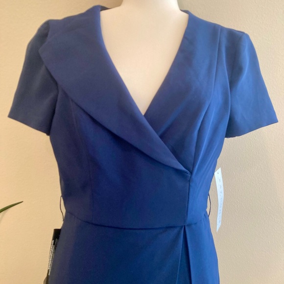 Kay Unger Deep Blue Jumpsuit / Walk-thru Dress - Picture 5 of 8